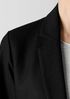 Felted Wool Jersey Long Blazer in Regenerative Wool