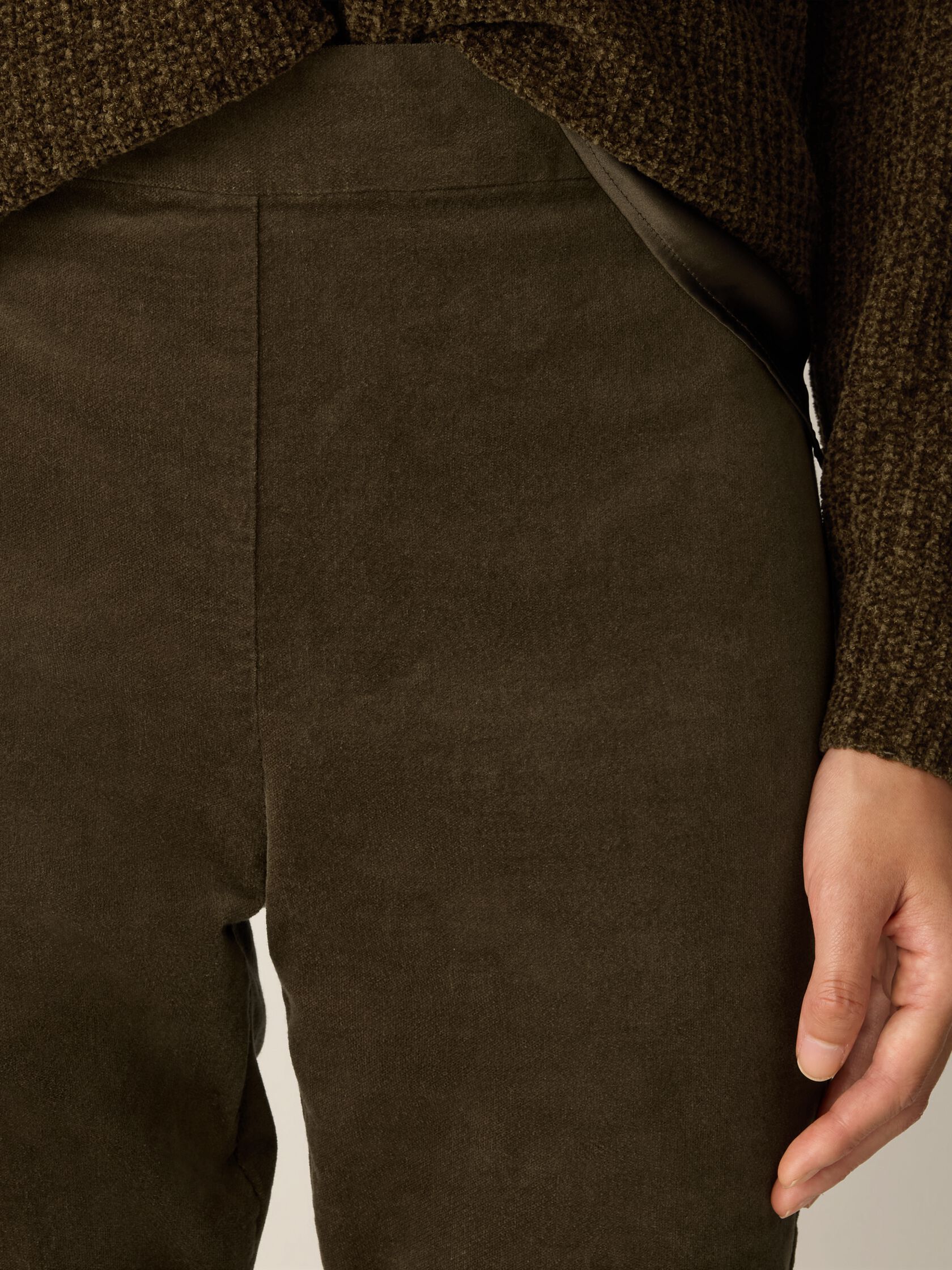 Brushed Organic Cotton Kick Pant