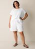 Organic Cotton Lofty Gauze Round Neck Box-Top