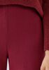 Boiled Wool Jersey Wide-Leg Pant