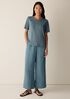 Organic Pima Cotton Jersey Round Neck Tee
