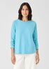 Organic Cotton Slub Crew Neck Top
