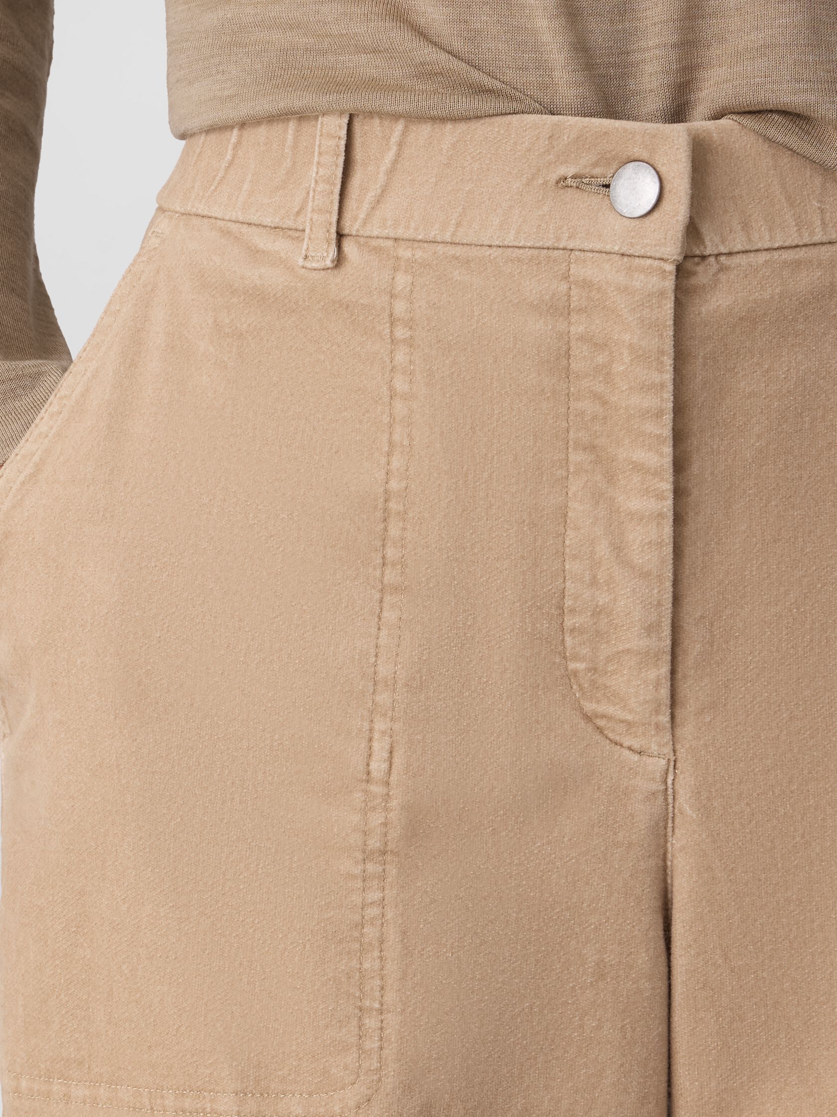 Brushed Organic Cotton Arch Pant