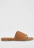 Edge Leather Slide Sandal