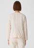 Organic Cotton Ponte Zip-Front Jacket