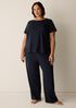 Organic Cotton Interlock Straight Sleep Pant