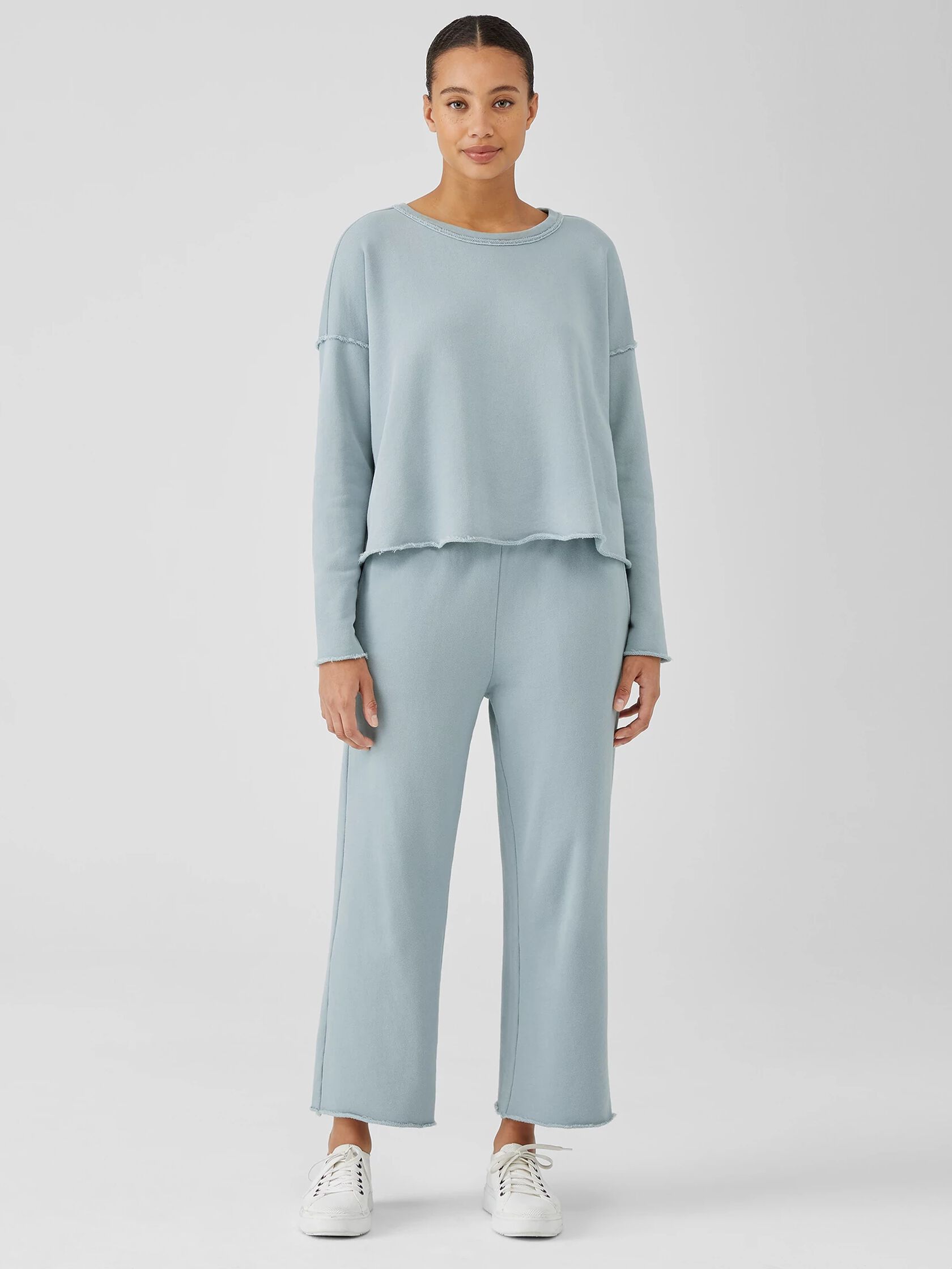 Organic Cotton French Terry Box-Top