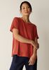 Organic Linen Jersey Crew Neck Tee