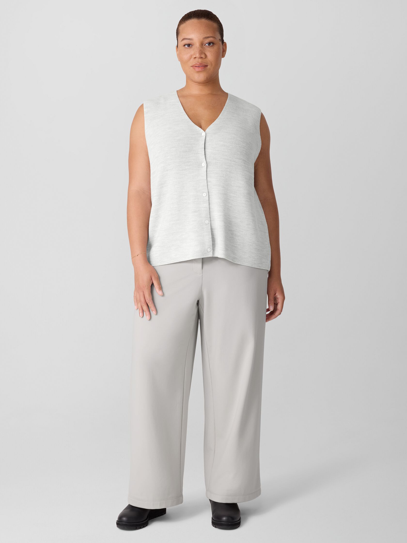 Merino Vest in Regenerative Wool