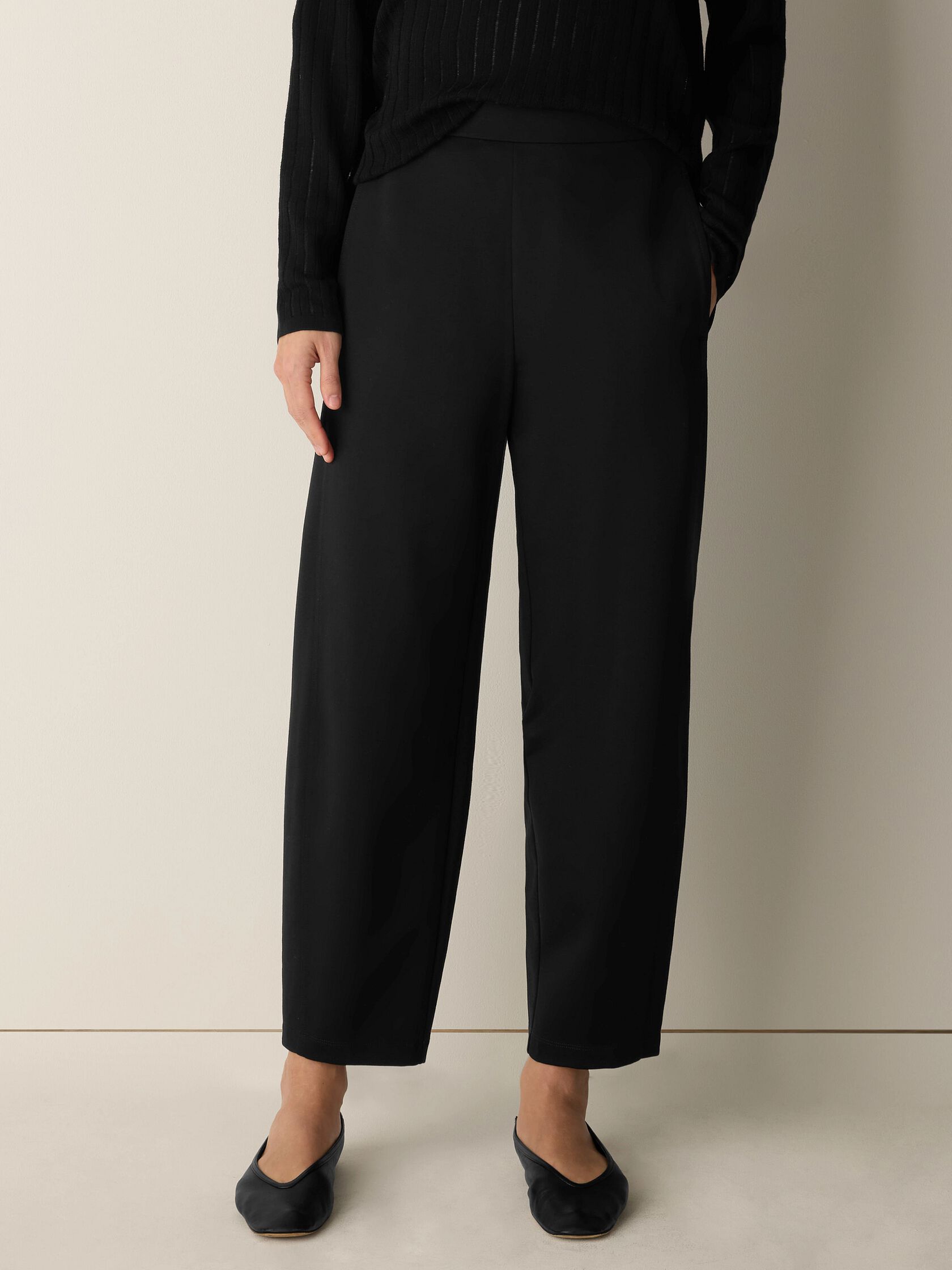 Washable Flex Ponte Lantern Pant