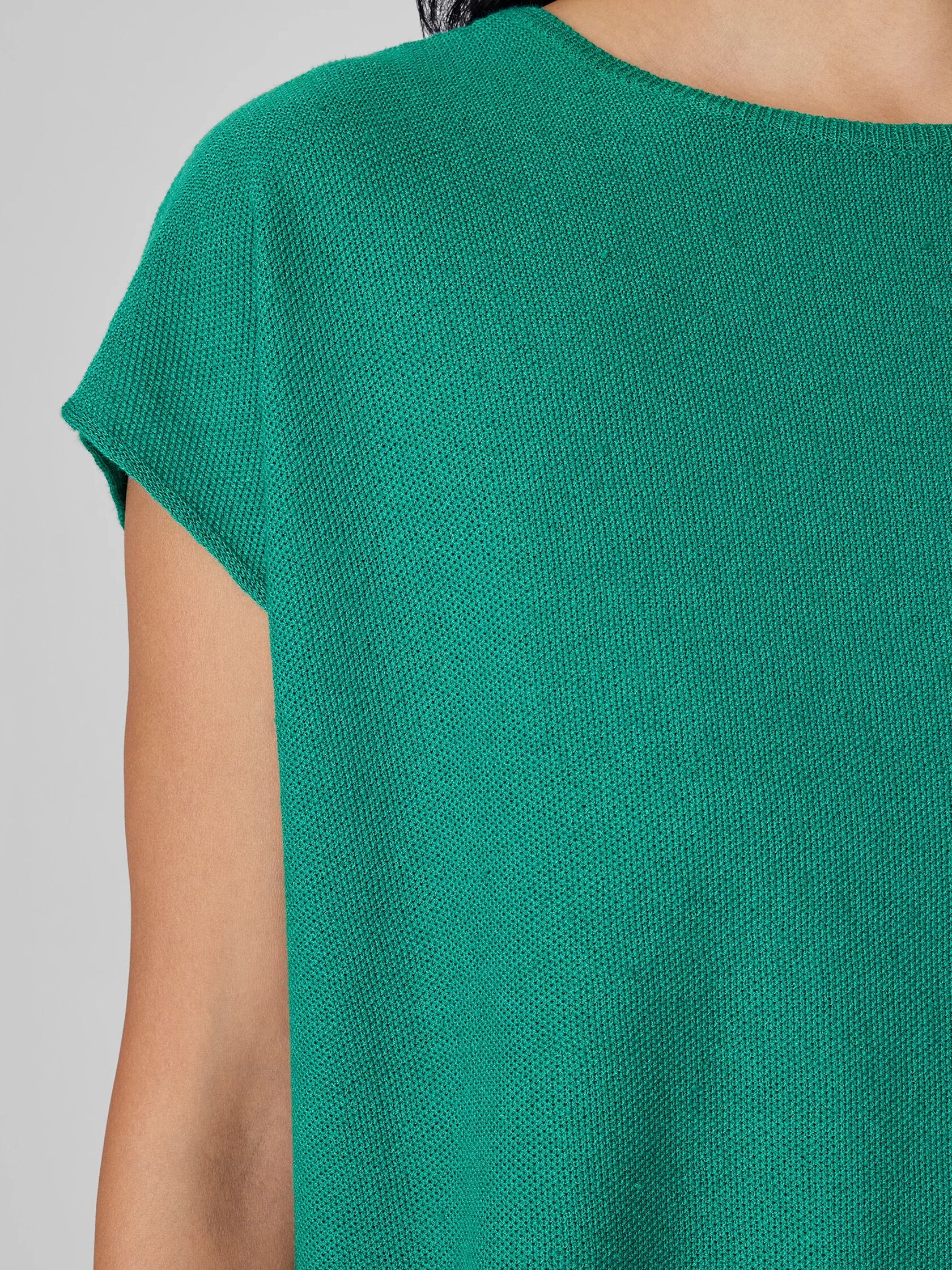 Organic Linen Cotton Square Top