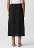 Silk Georgette Flared Skirt