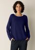 Peruvian Cotton Blend Bateau Neck Top