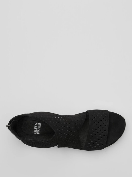 Sport Tumbled Nubuck Sneaker Sandal