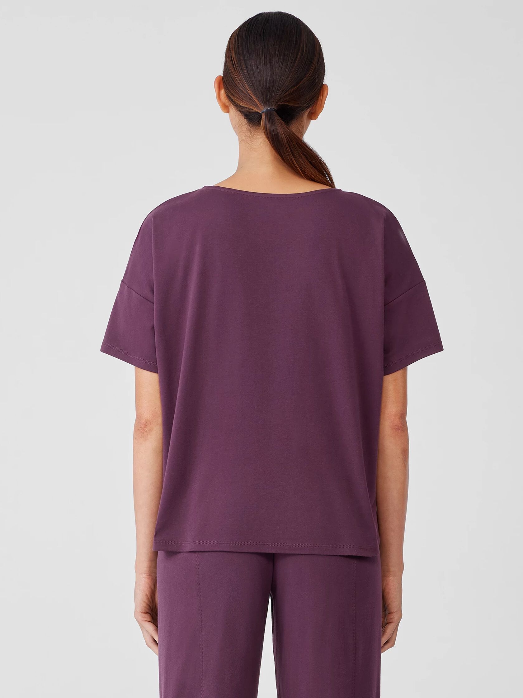 Organic Cotton Interlock Sleep Tee