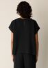 Organic Cotton Lofty Gauze Round Neck Box-Top