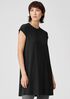 Fine Jersey Cap-Sleeve Dress