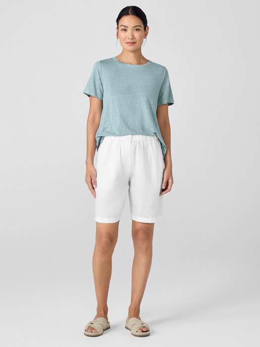 Organic Linen Shorts