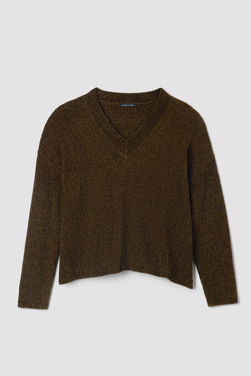 Chenille Blend V-Neck Top Chenille Blend V-Neck Top