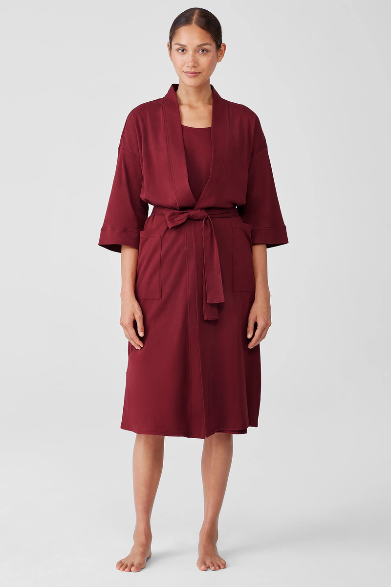 Organic Cotton Interlock Sleep Jumpsuit | EILEEN FISHER