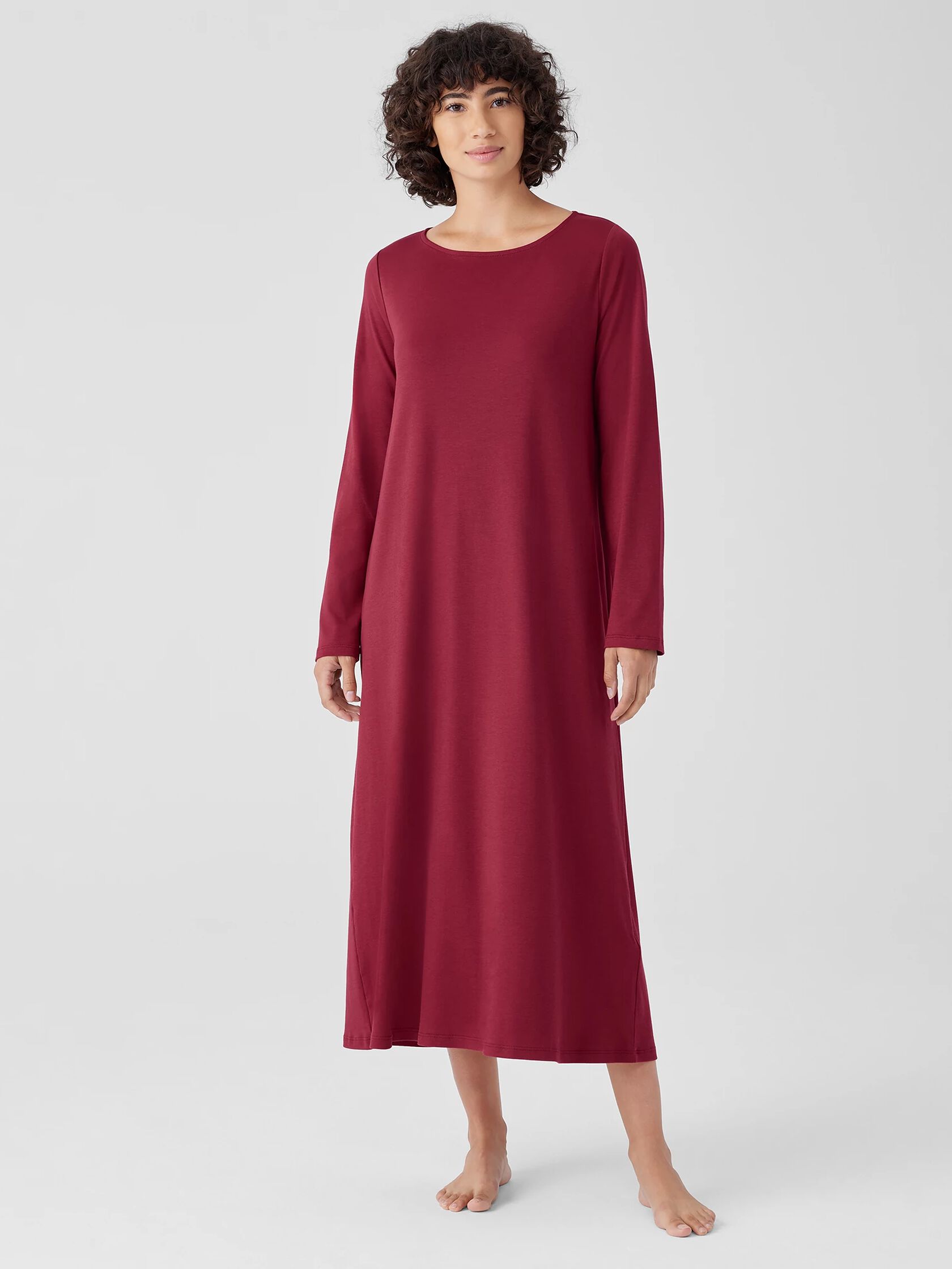 Organic Cotton Interlock Sleep Dress