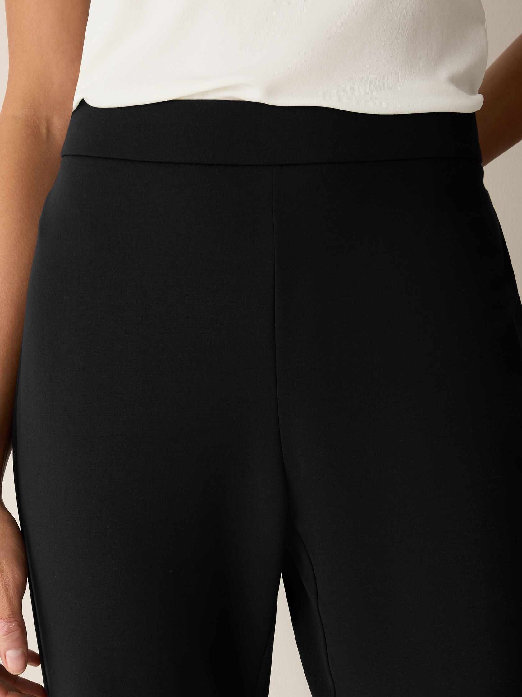 Extra-Fine Ponte Kick Pant