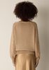 Sleek Viscose Wedge Sweater