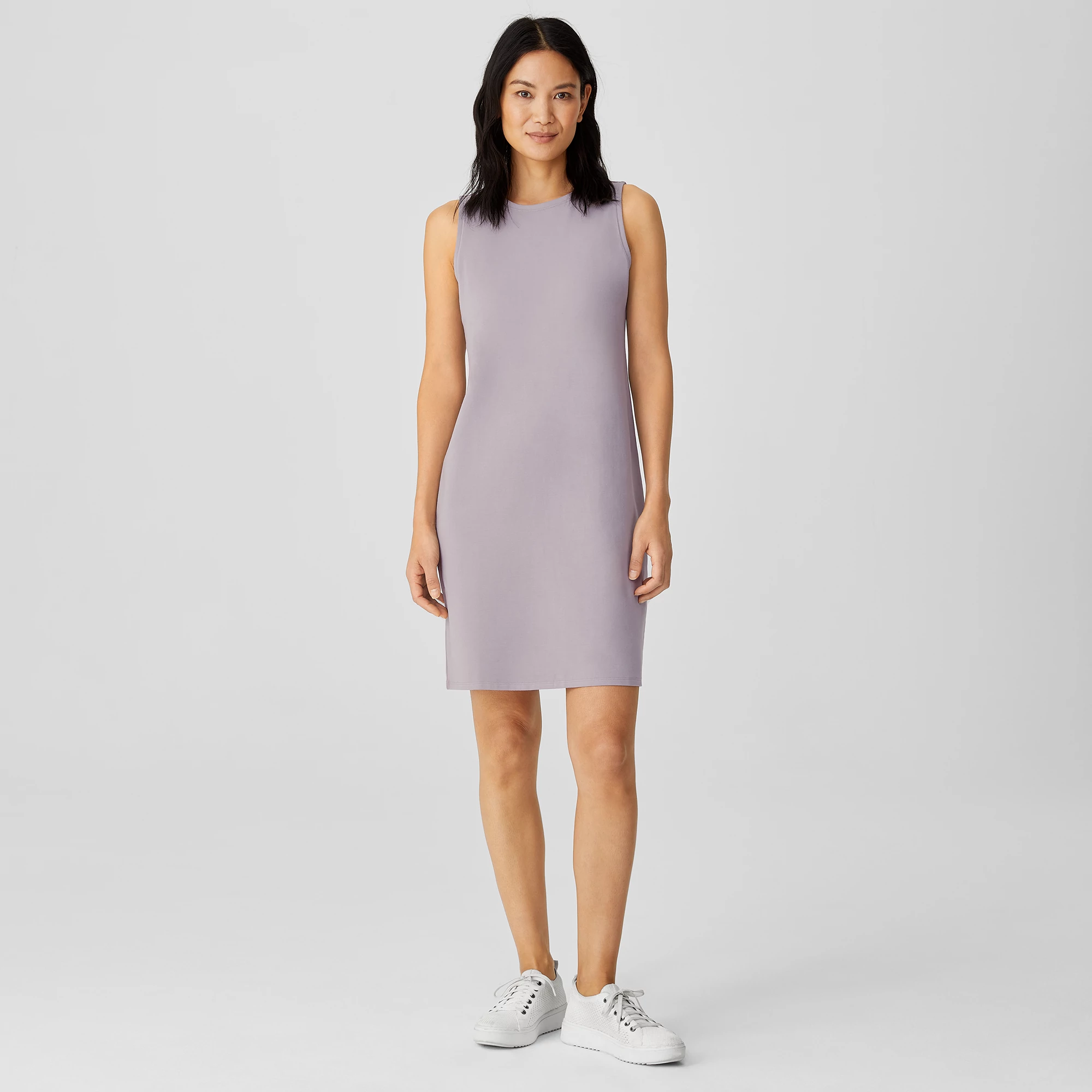 Organic Pima Cotton Stretch Jersey Tank 
