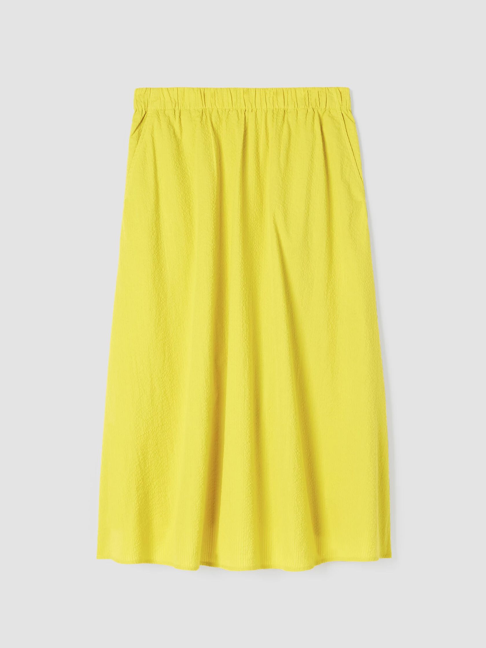 Organic Cotton Ripple Pocket Skirt