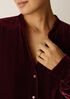 Velvet Band Collar Shirt