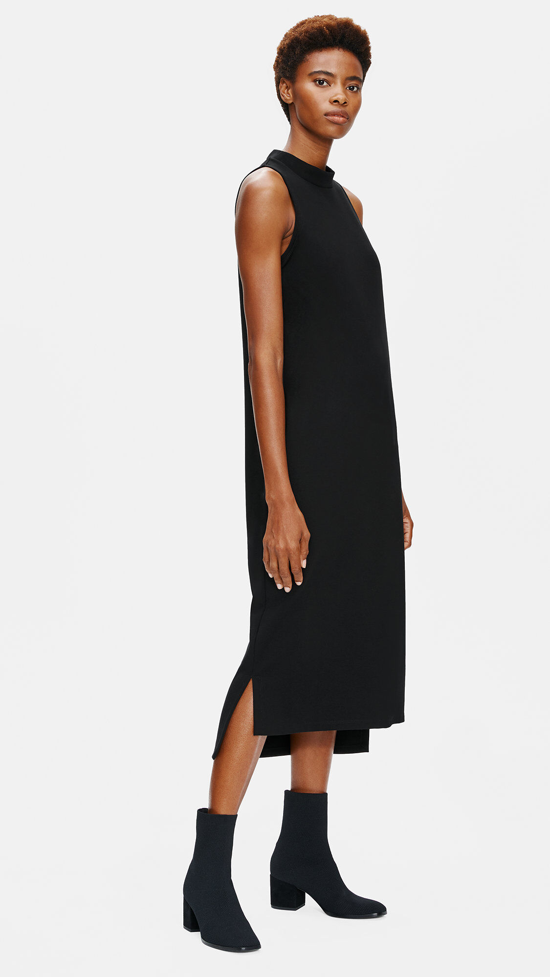 Eileen fisher hot sale mock neck dress