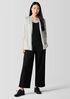 Fine Merino Cardigan in Regenerative Wool