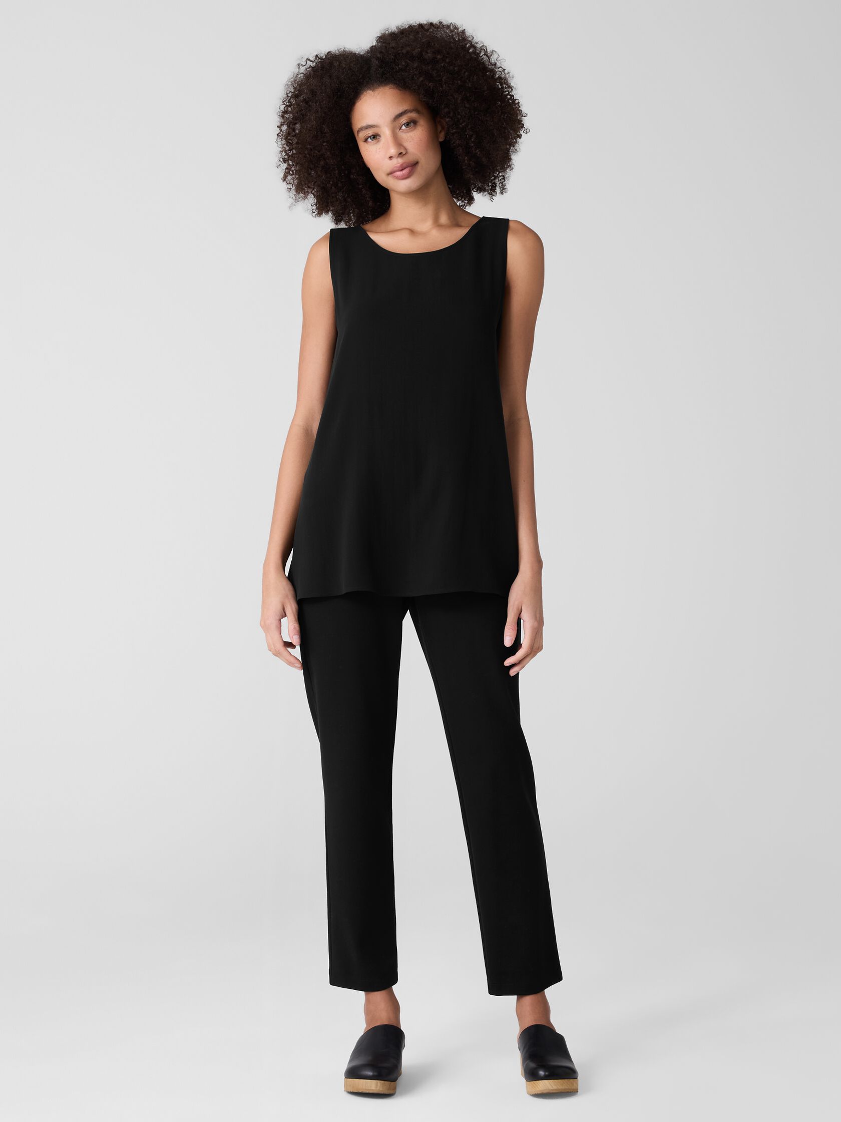 Washable Flex Ponte Slim Pant