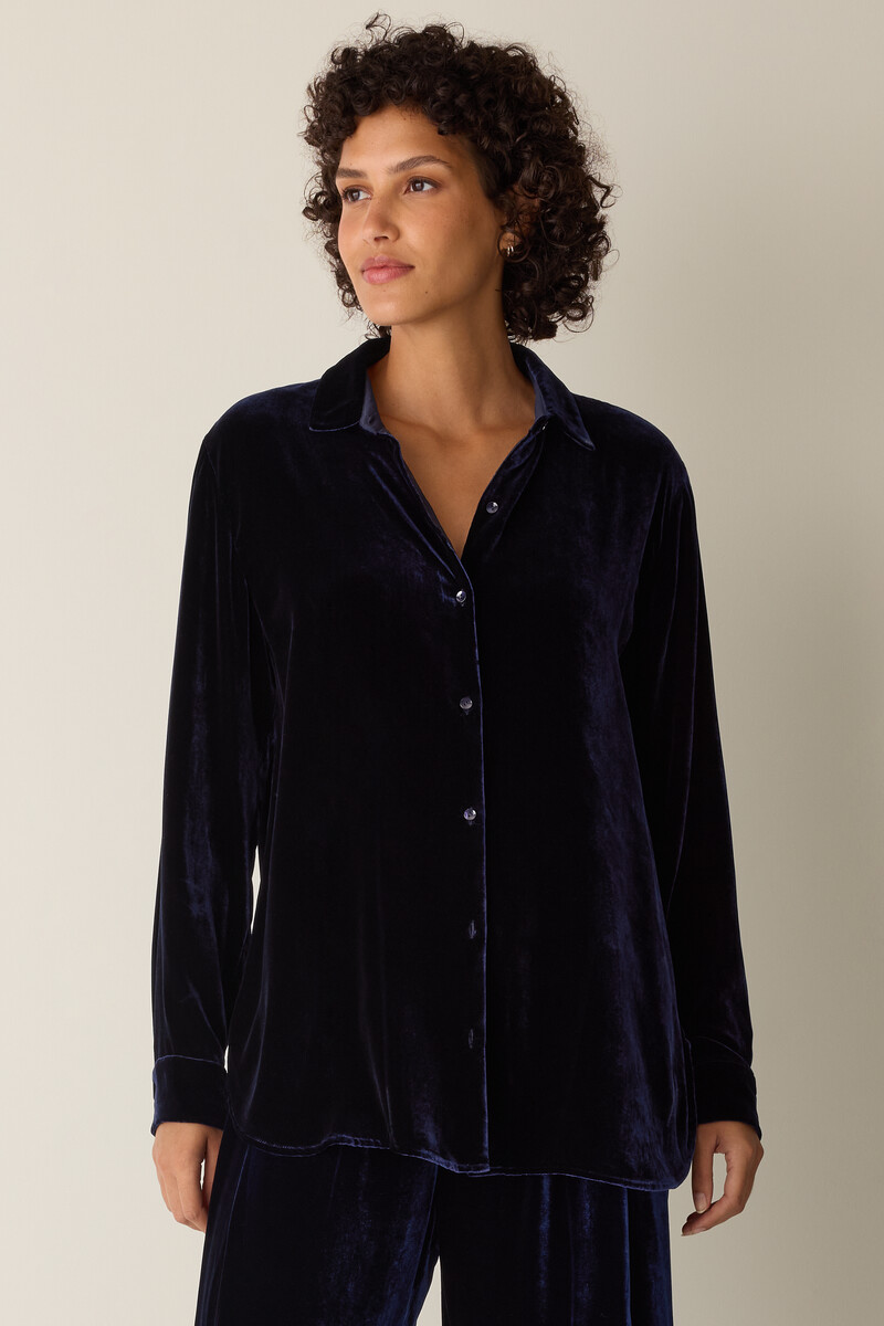 Velvet Classic Collar Shirt Velvet Classic Collar Shirt