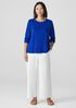 Organic Linen Jersey Long-Sleeve Tee
