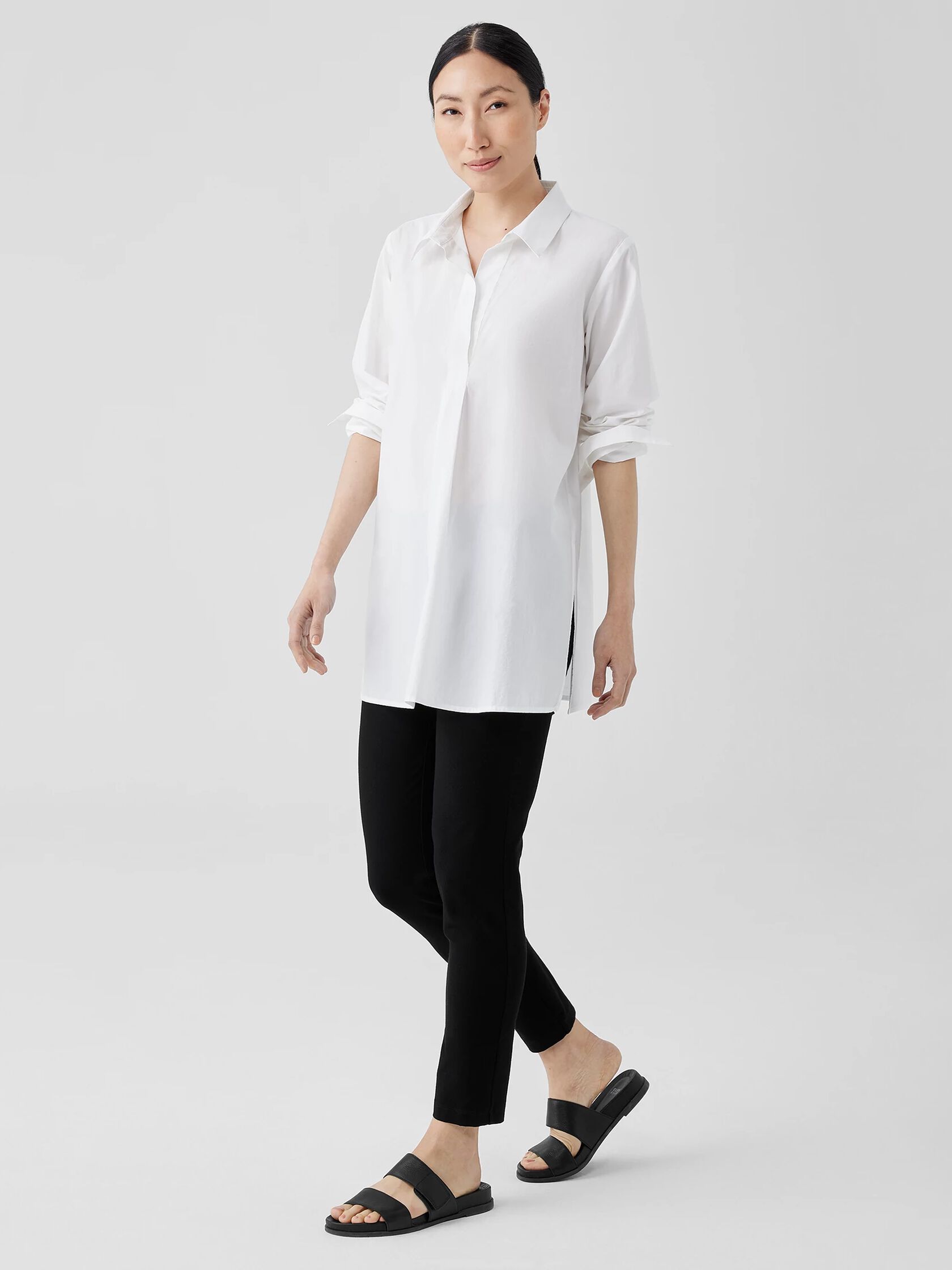 Washed Organic Cotton Poplin Shirt