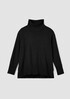 Merino Jersey Turtleneck in Regenerative Wool
