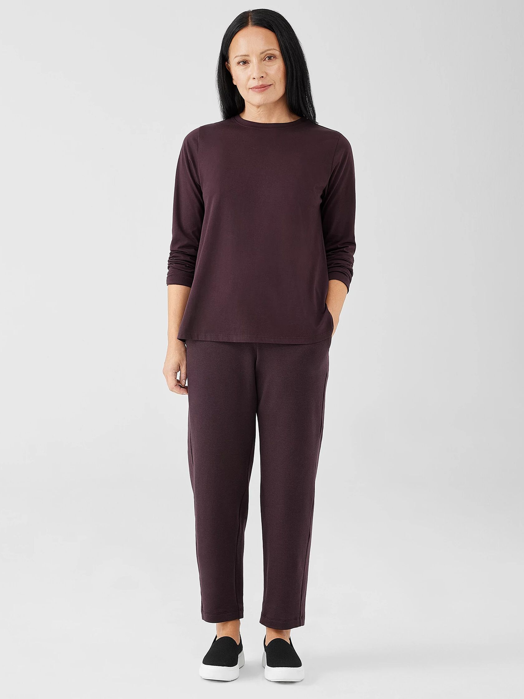 Cozy Brushed Terry Hug Slouchy Pant