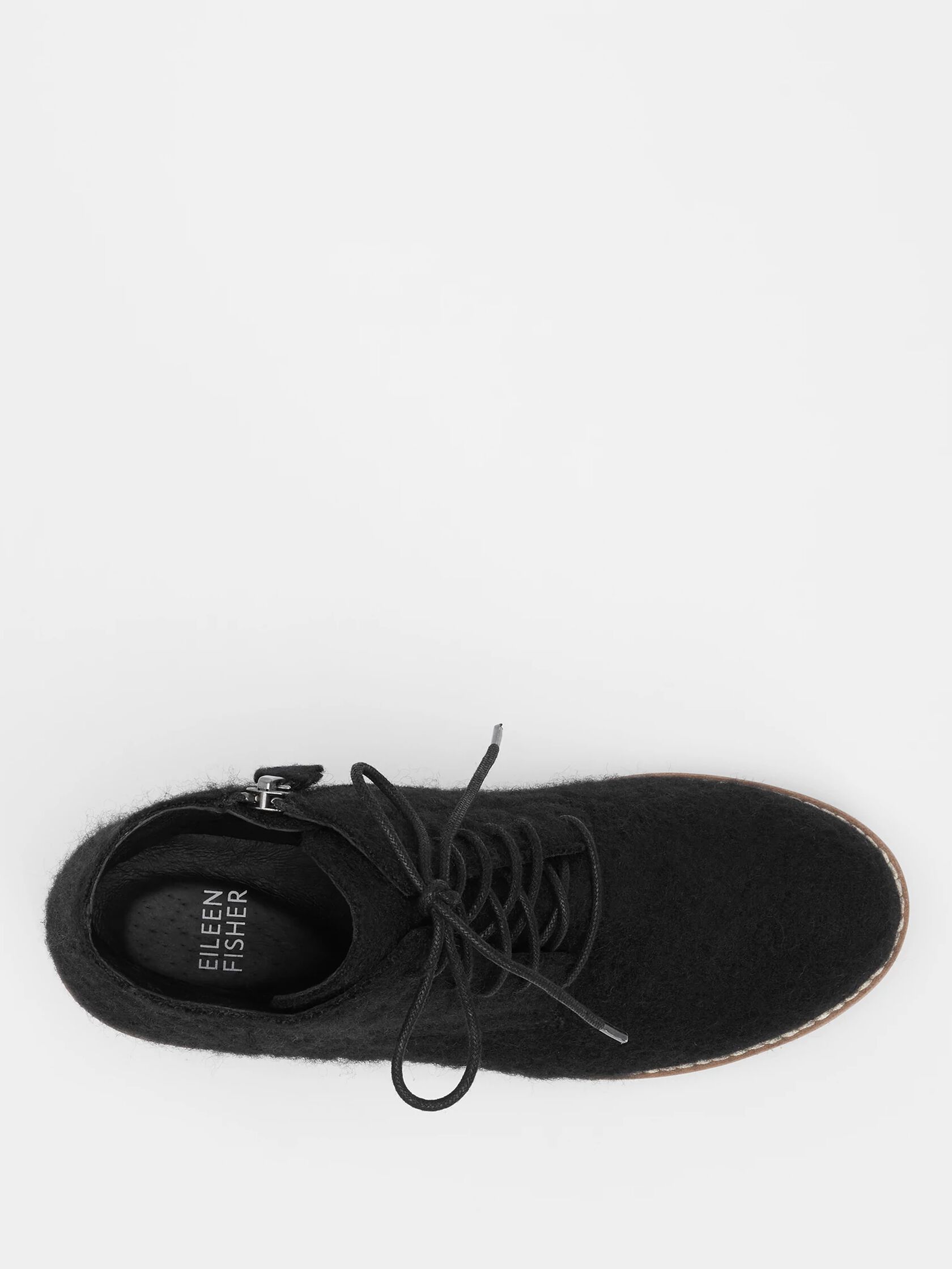 Crew Felted Lace-Up Bootie