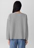 Striped Organic Cotton Slub Bateau Neck Top