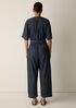 Airy Organic Cotton Twill Jumpsuit