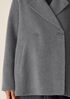 Doubleface Wool Cloud Short Coat