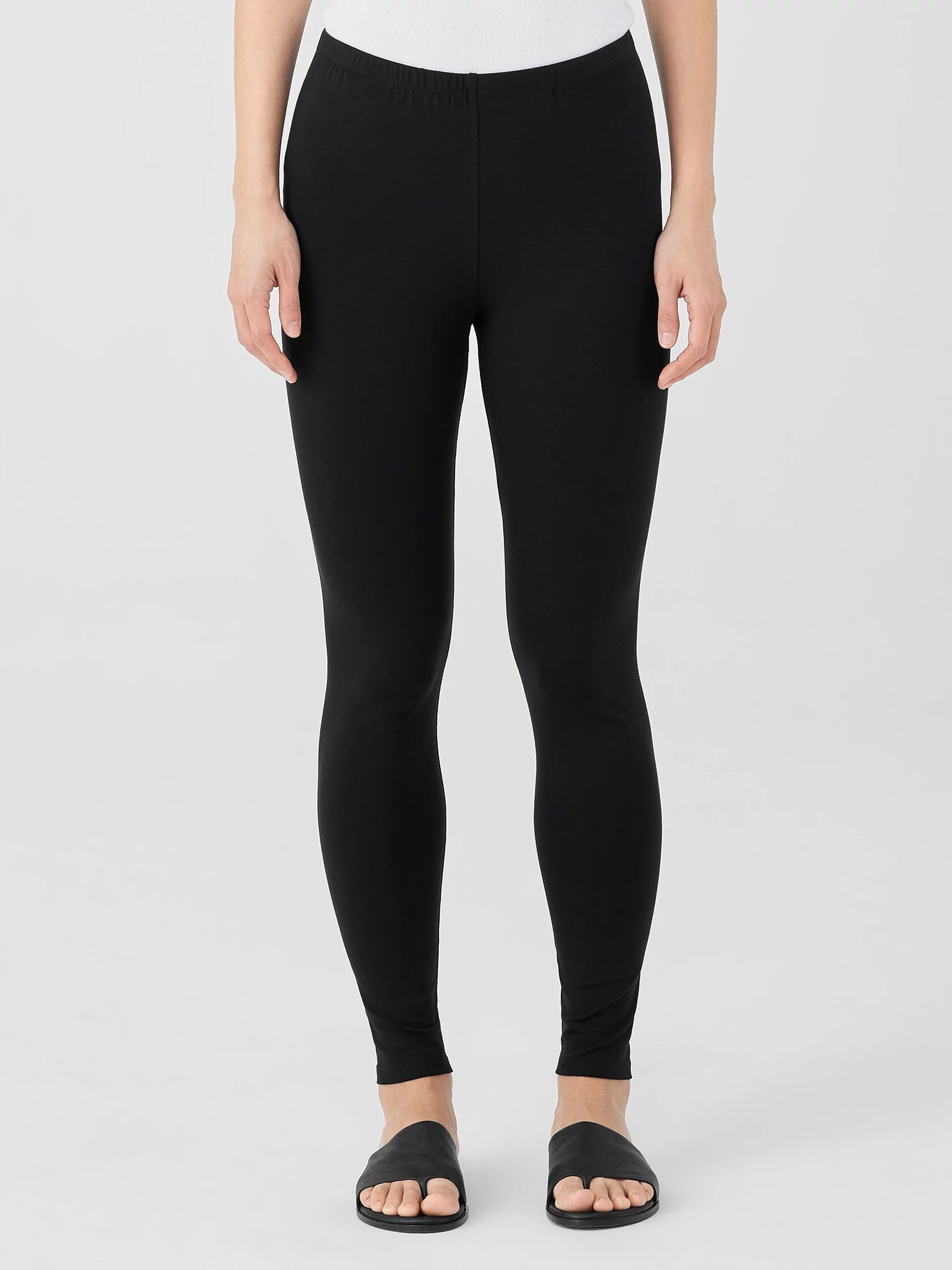 Stretch Jersey Knit Leggings