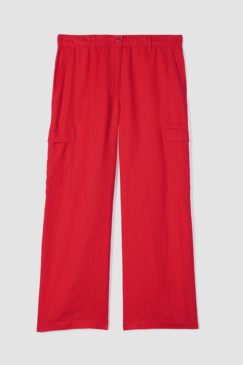 Organic Linen Cargo Pant Organic Linen Cargo Pant