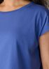 Organic Cotton Interlock Jewel Neck Sleep Tee
