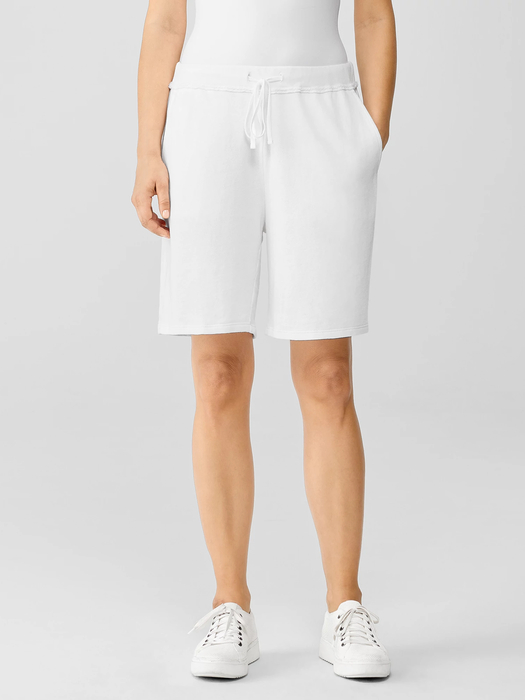 Lightweight Organic Cotton Terry Shorts