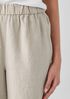 Organic Linen Tapered Pant