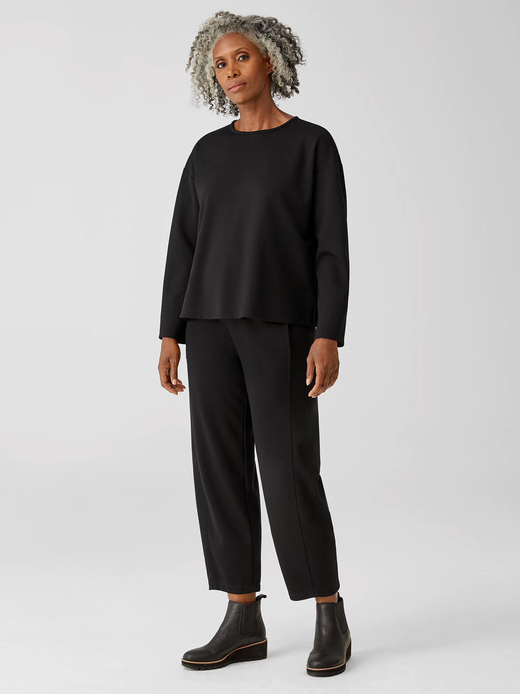 Flex Ponte Box-Top