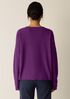 Peruvian Cotton Blend Jewel Neck Top