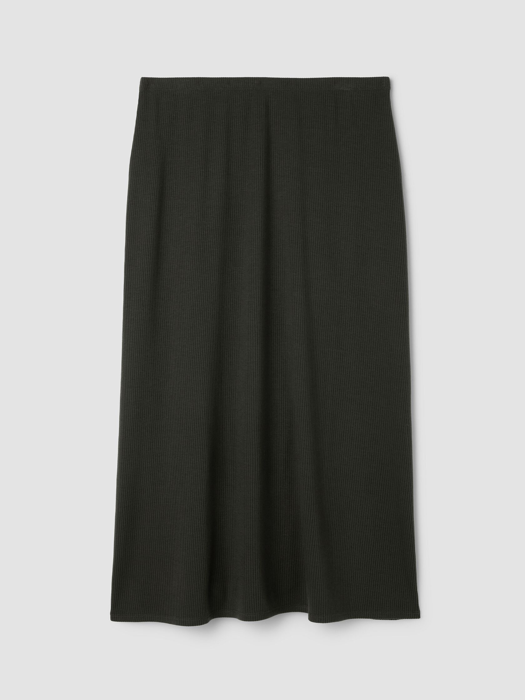 Ribbed Knit Skirt